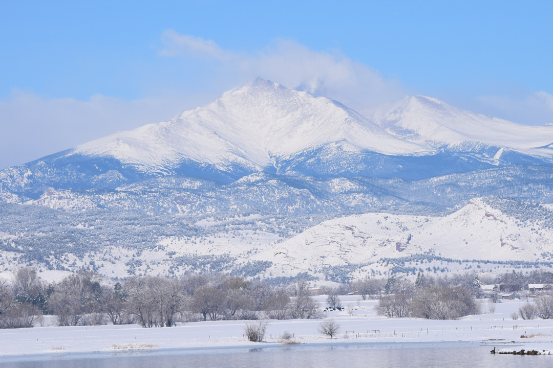 Wind on Longs Peak