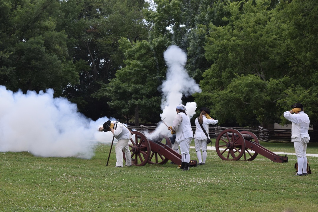 Cannon fire