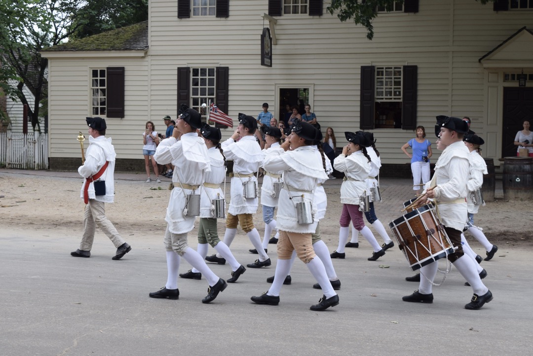 Marching into Evening