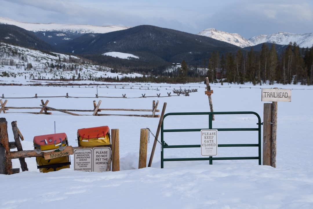 Signs at Devil's Thumb Ranch