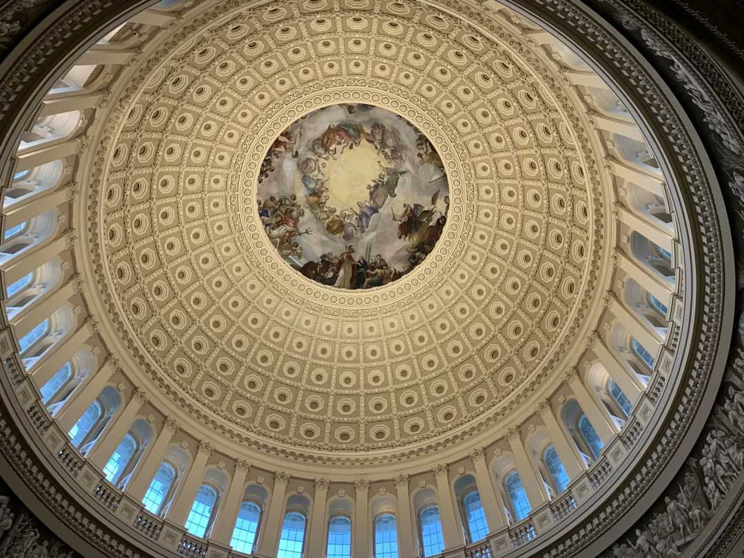 The Capitol rotunda