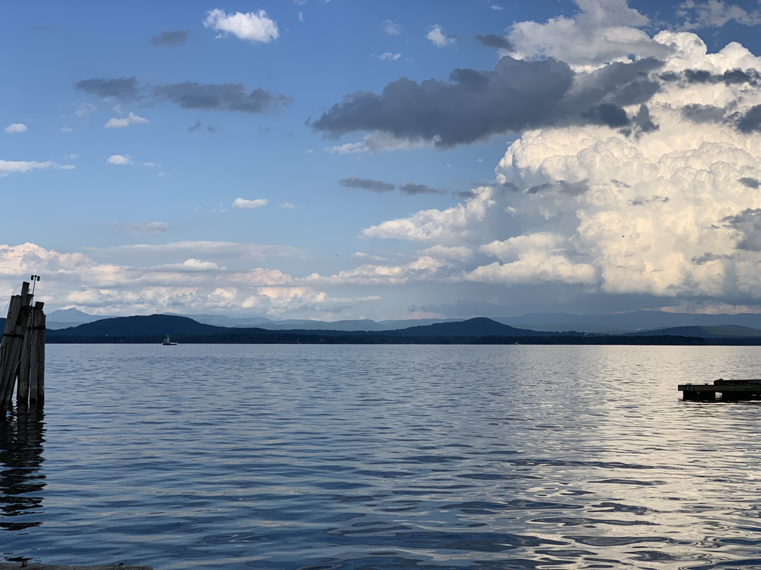 Lake Champlain from Essex, NY