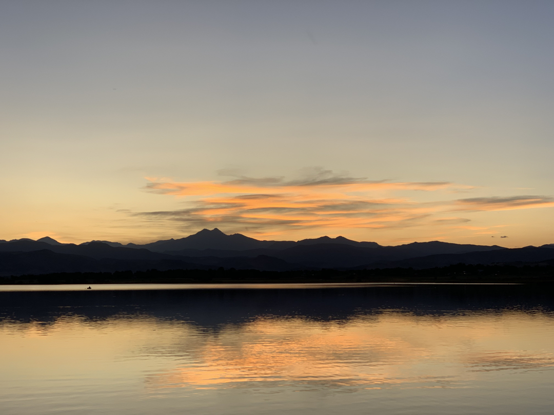 Beautiful colors at sunset