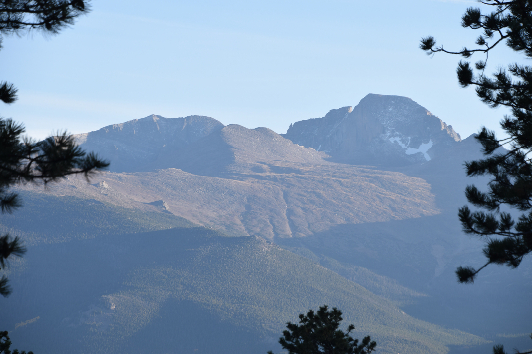 Longs Peak in the fading light, RMNP