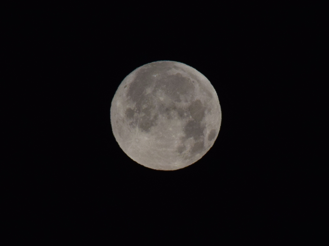 Full moon over Colorado