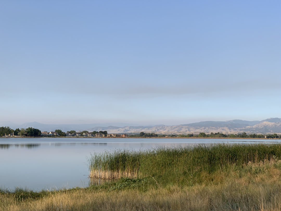 Hazy morning on the Front Range