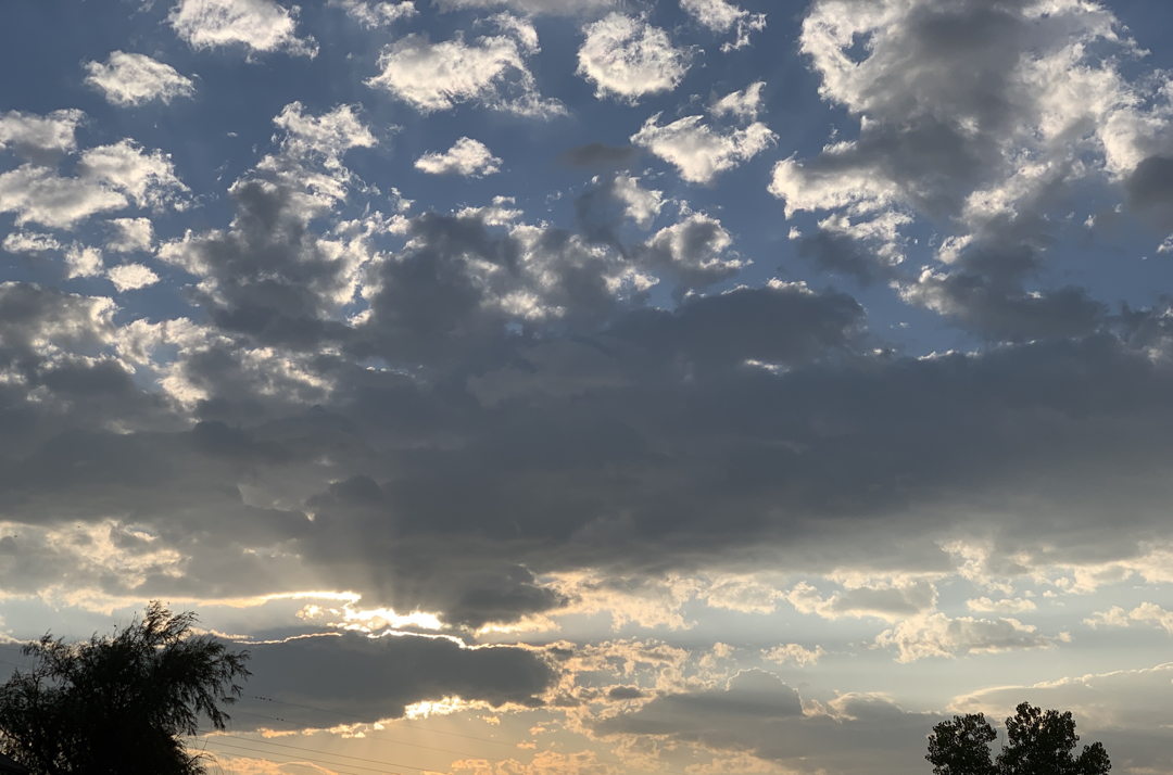 Dramatic clouds