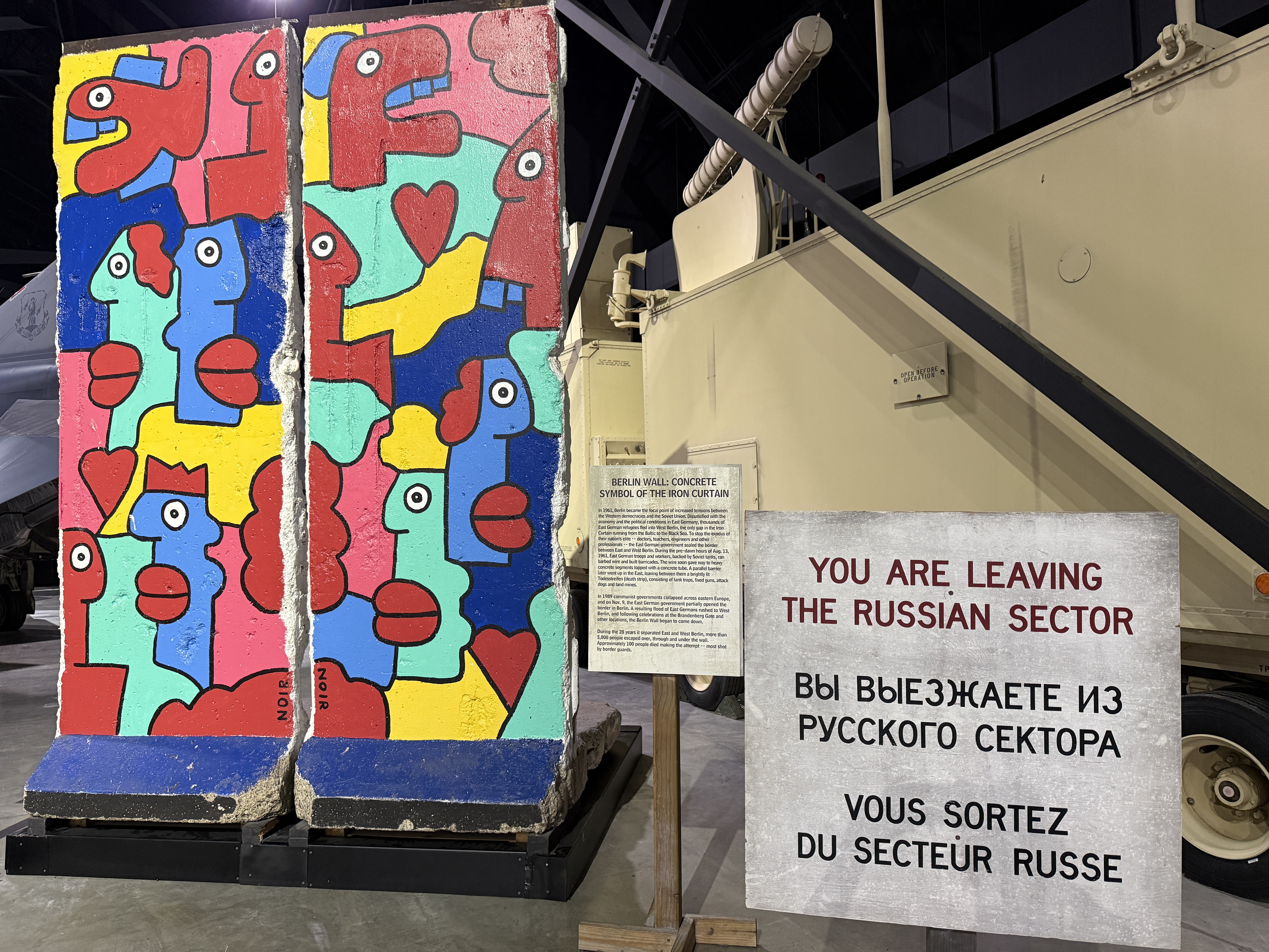 Berlin Wall at the USAF Museum