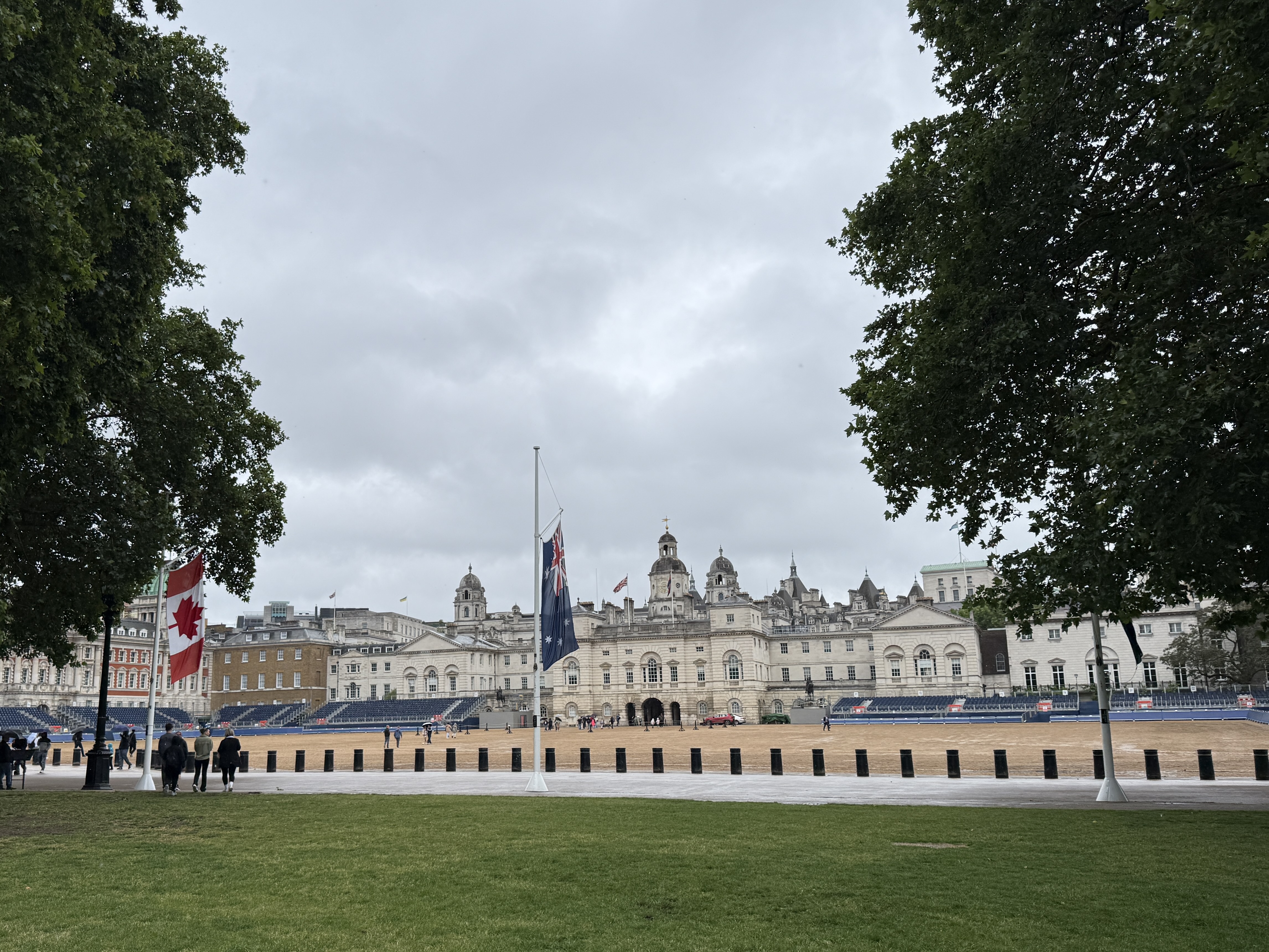 Horse Guards building and parade grounds