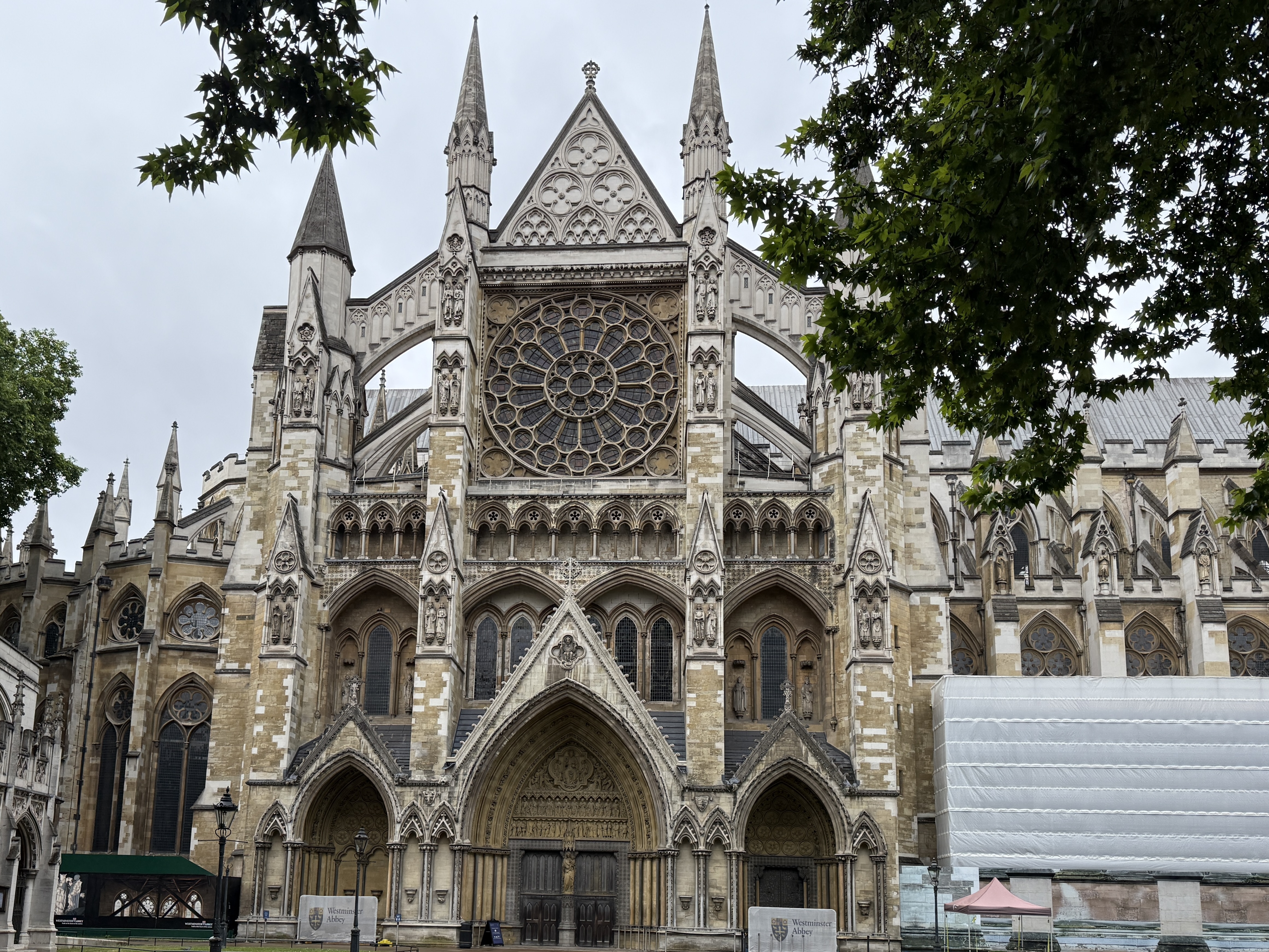 Rose window at Westminster Abbey