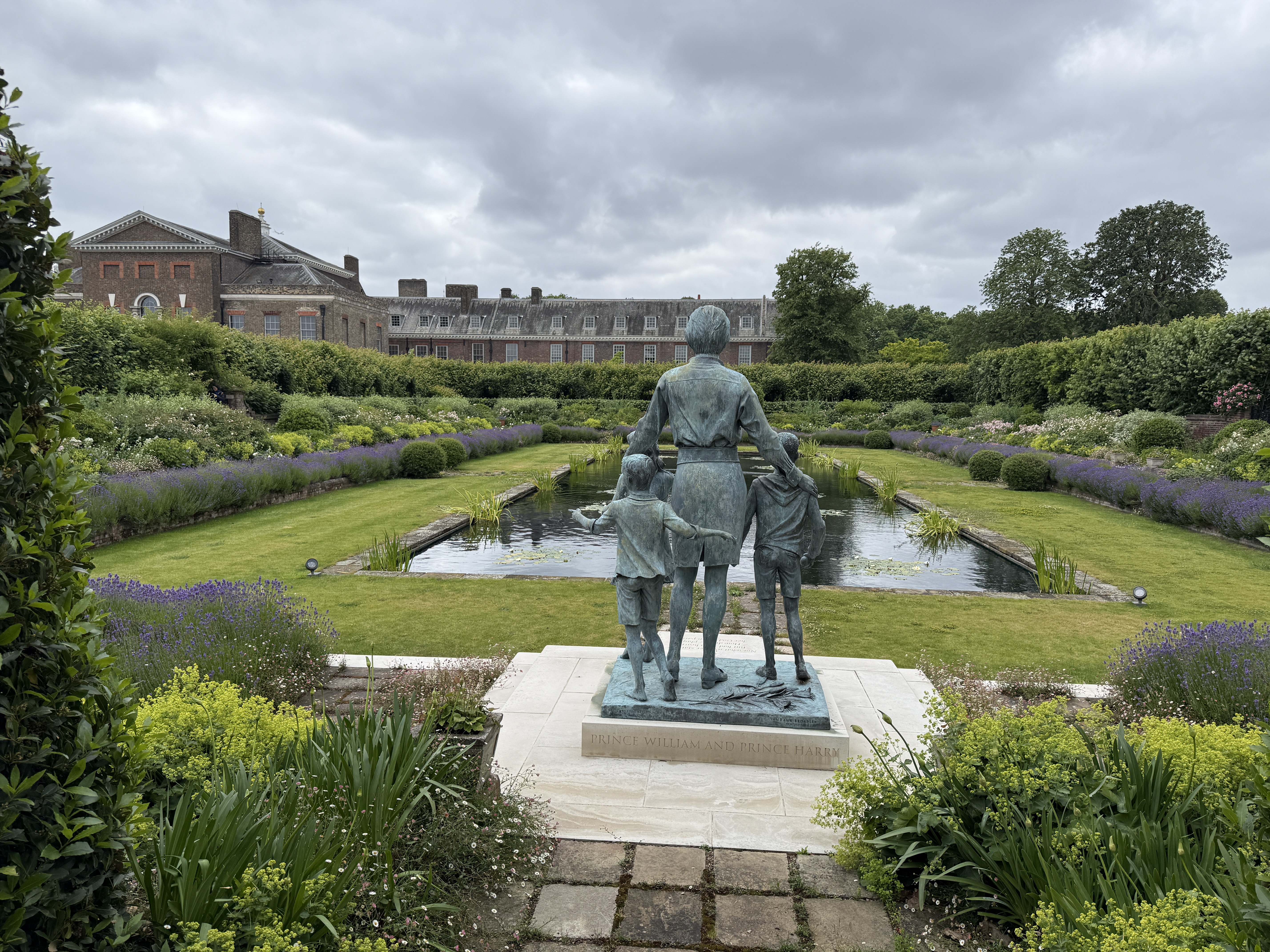 Looking towards Kensington Palace