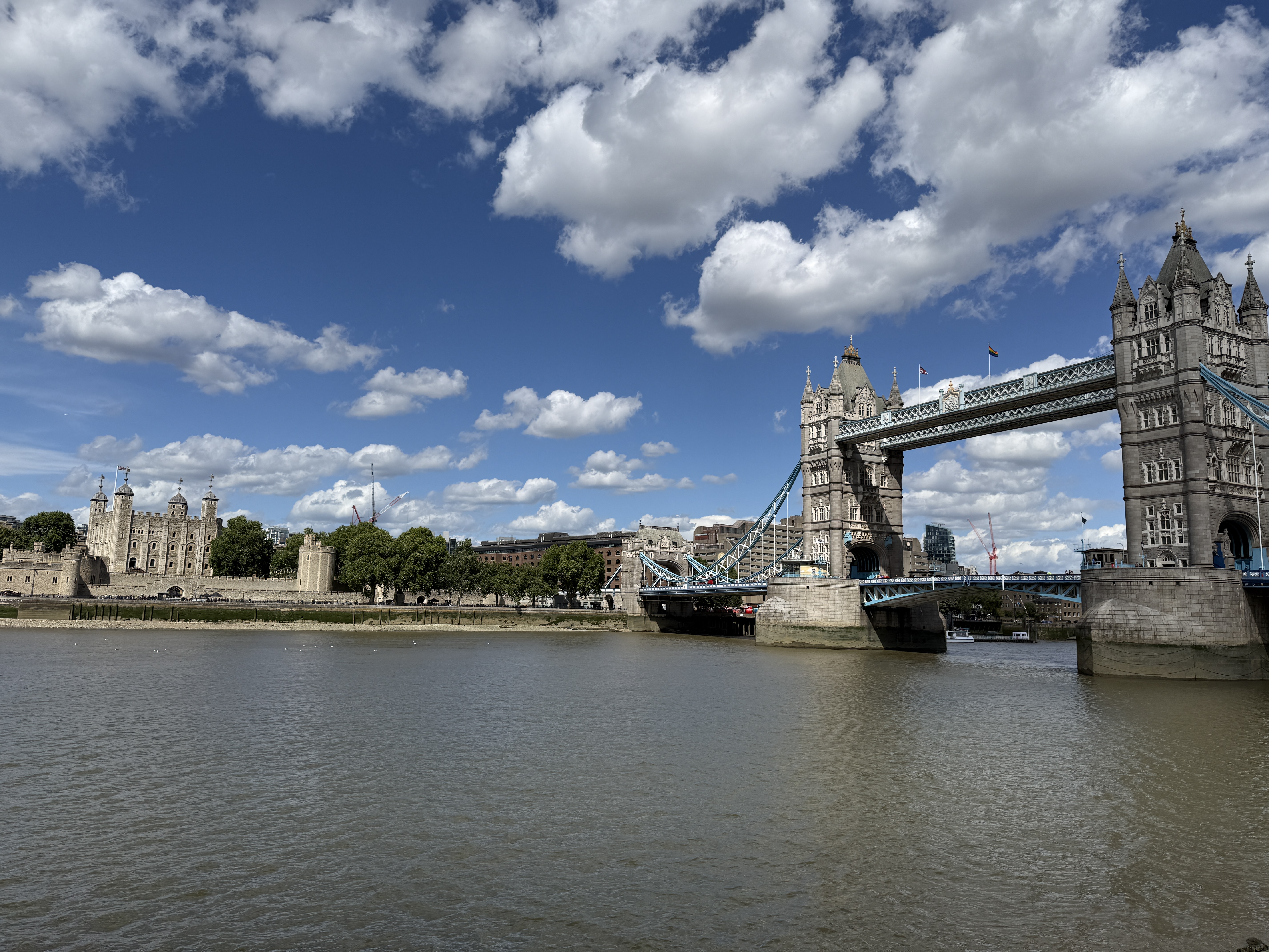 The Tower and the Tower Bridge