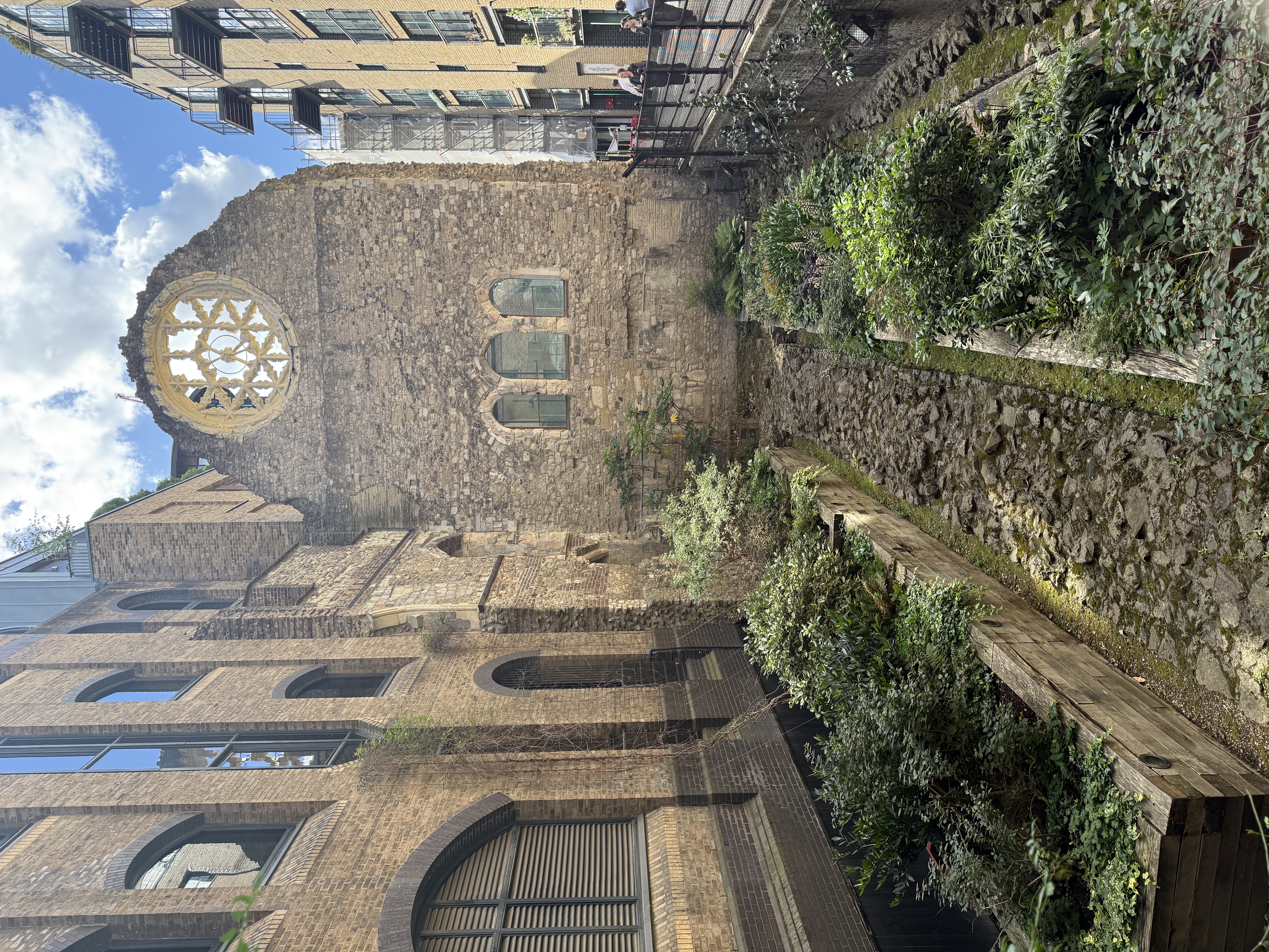 The remains of the Great Hall of Winchester Palace