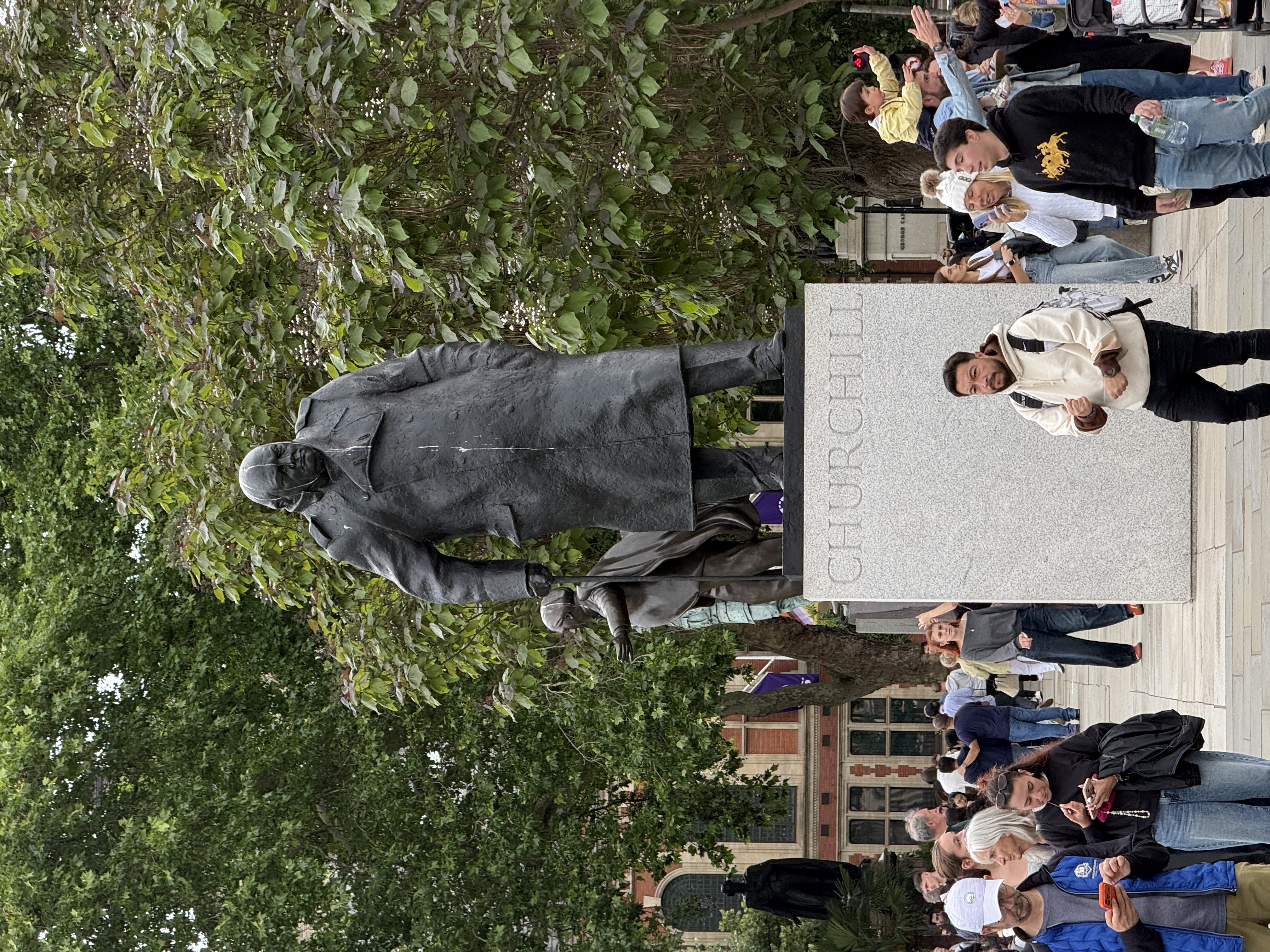 Churchill at Parliament Square