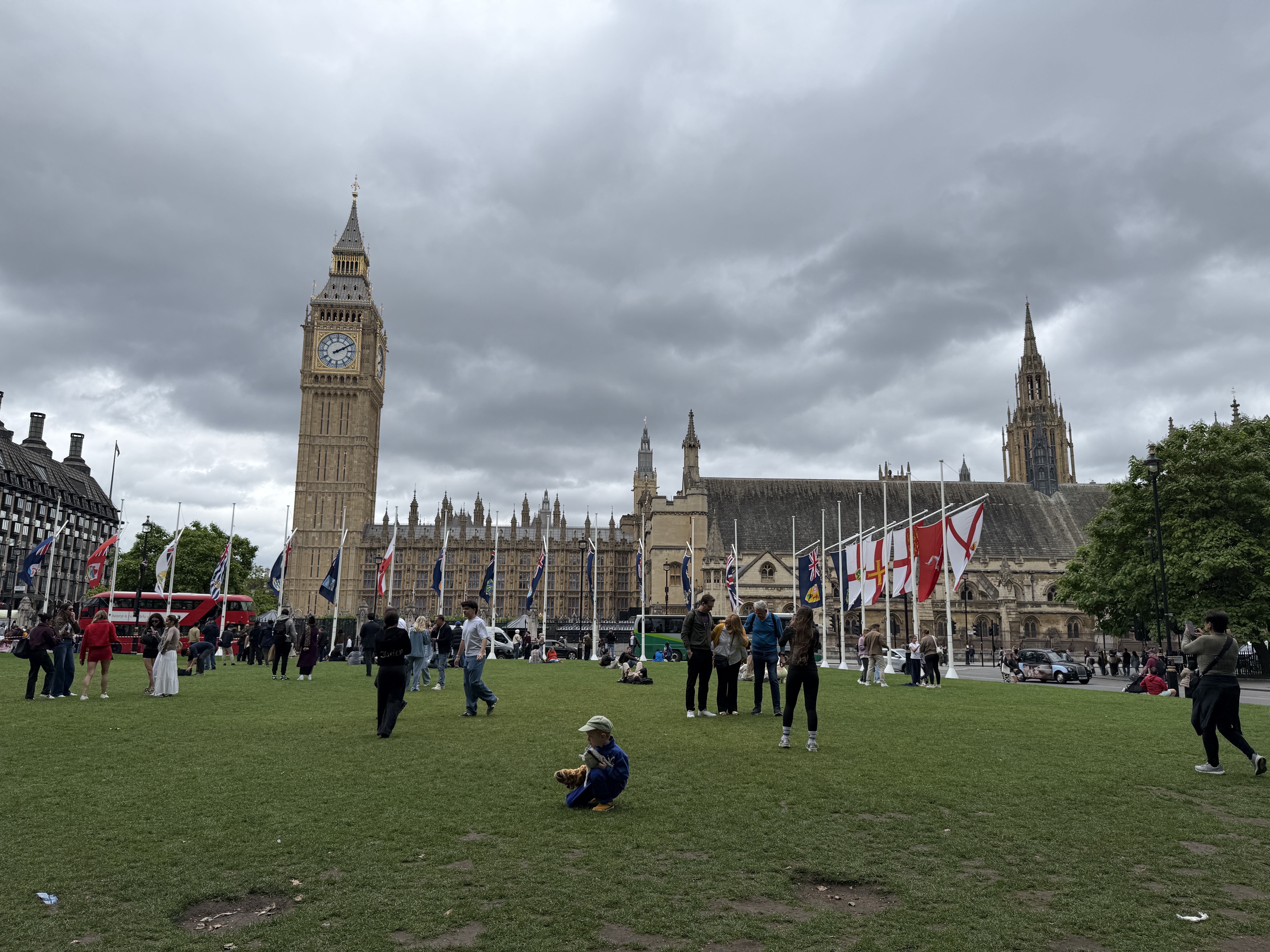 Palace of Westminster from Parliament Square