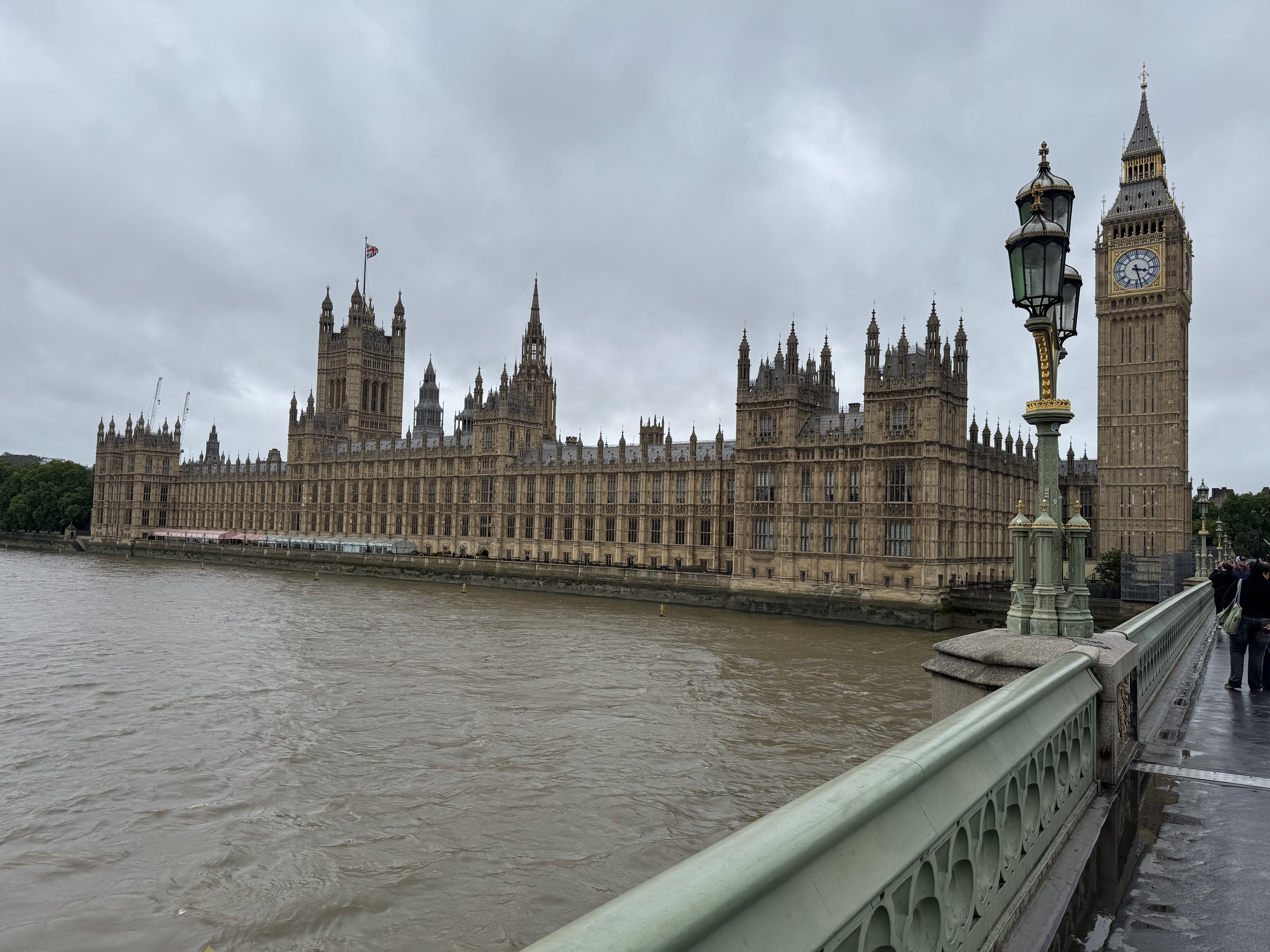Palace of Westminster from Westminster Bridge