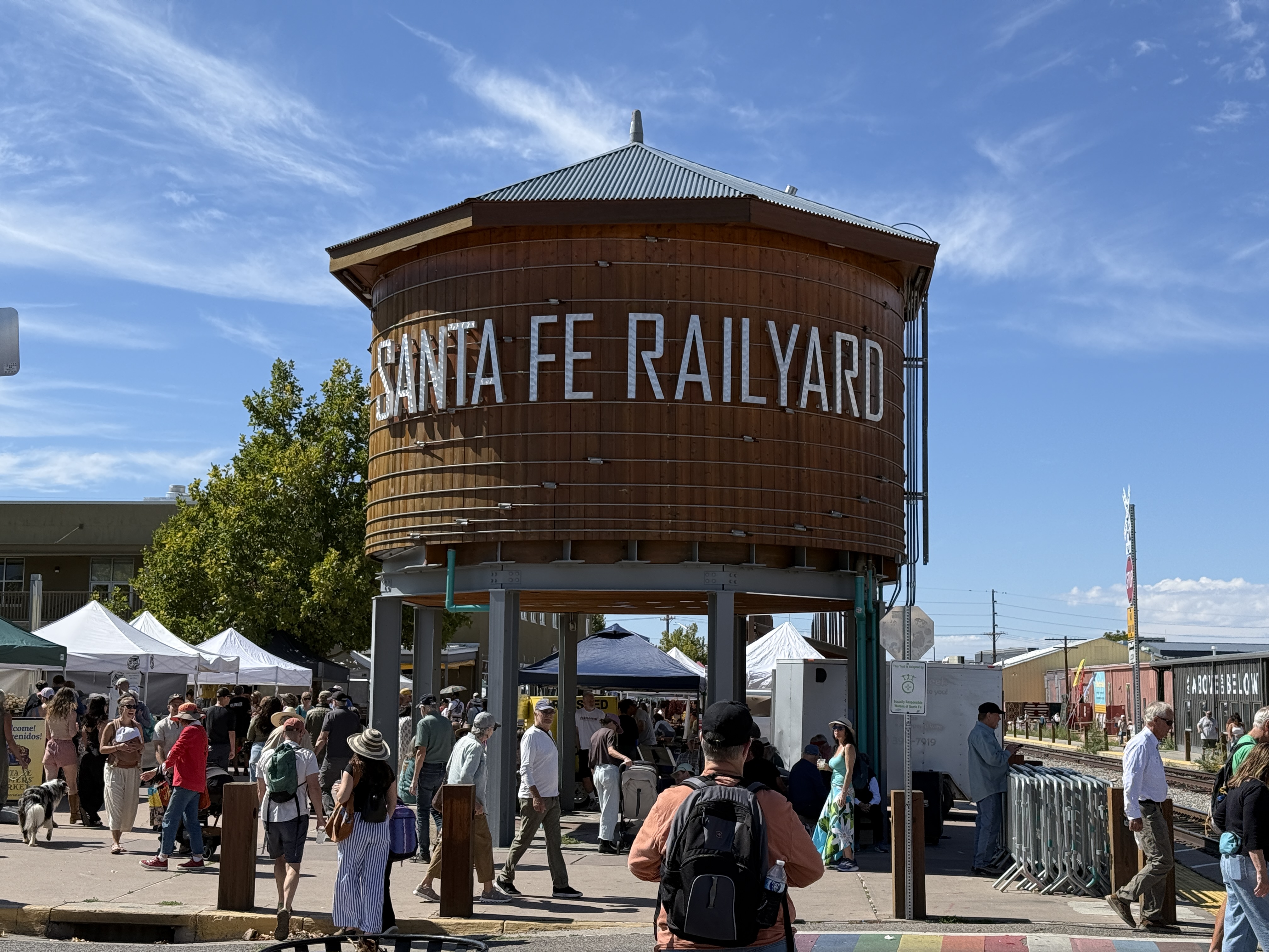 Railyard farmer's market