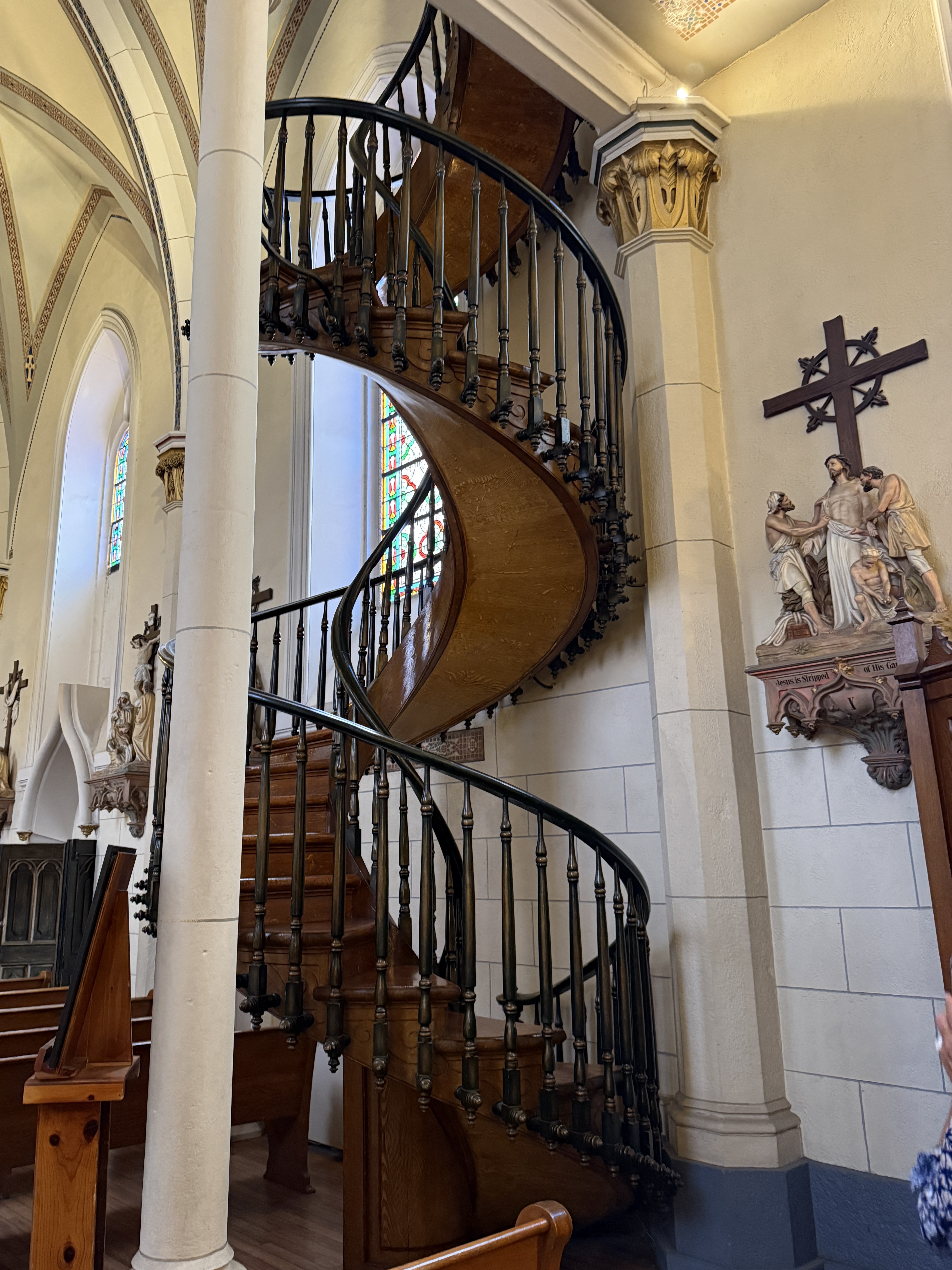 The spiral staircase