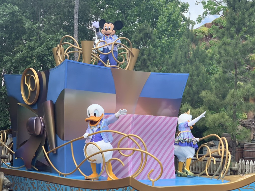 Mickey, Donald and Daisy