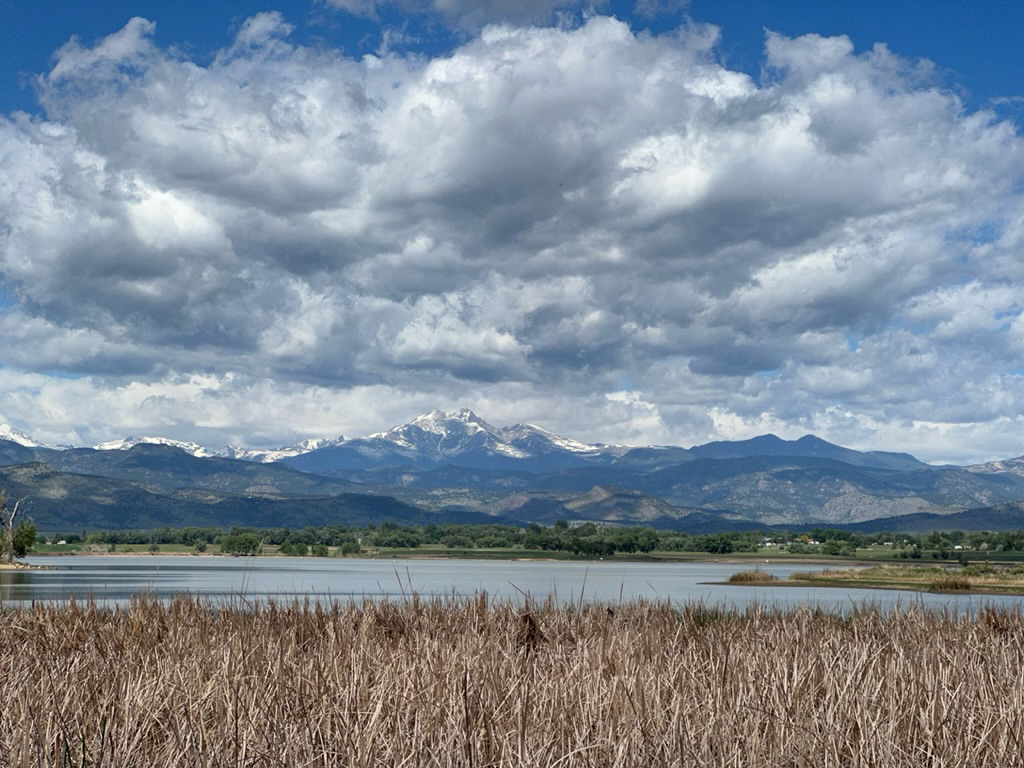 Cloudy over McIntosh Lake