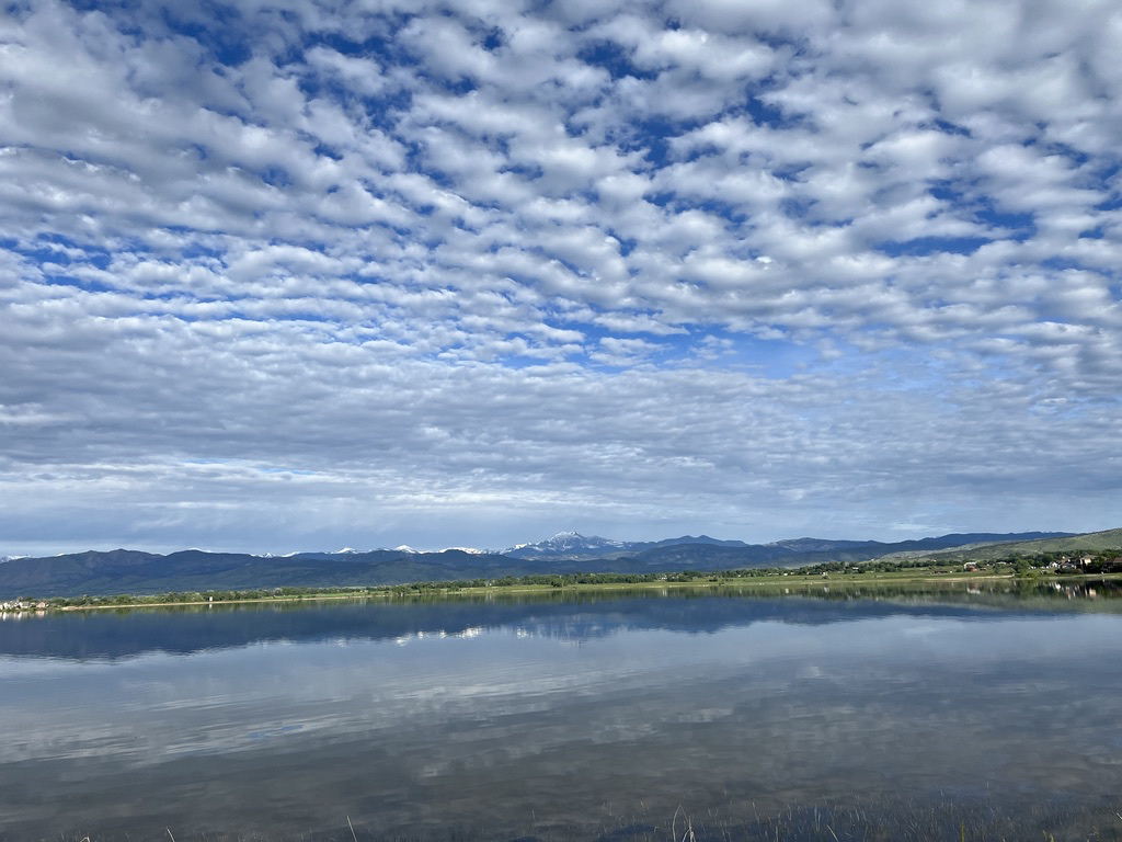 Amazing clouds at McIntosh Lake