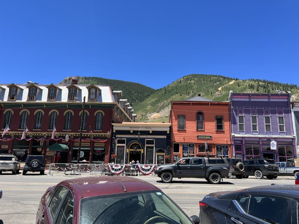 Beautiful facades of Silverton, CO