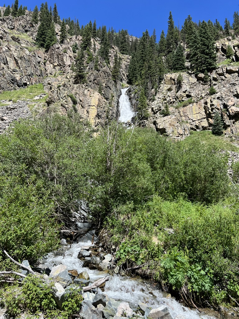 Another waterfall on the way back