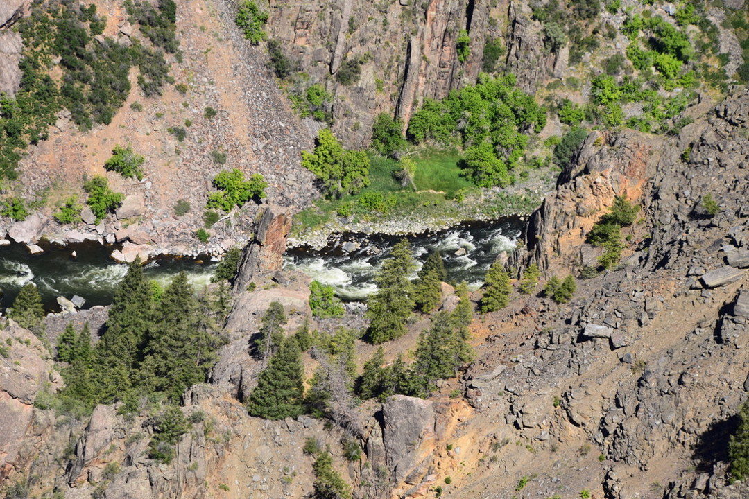 Rapids in the Gunnison River