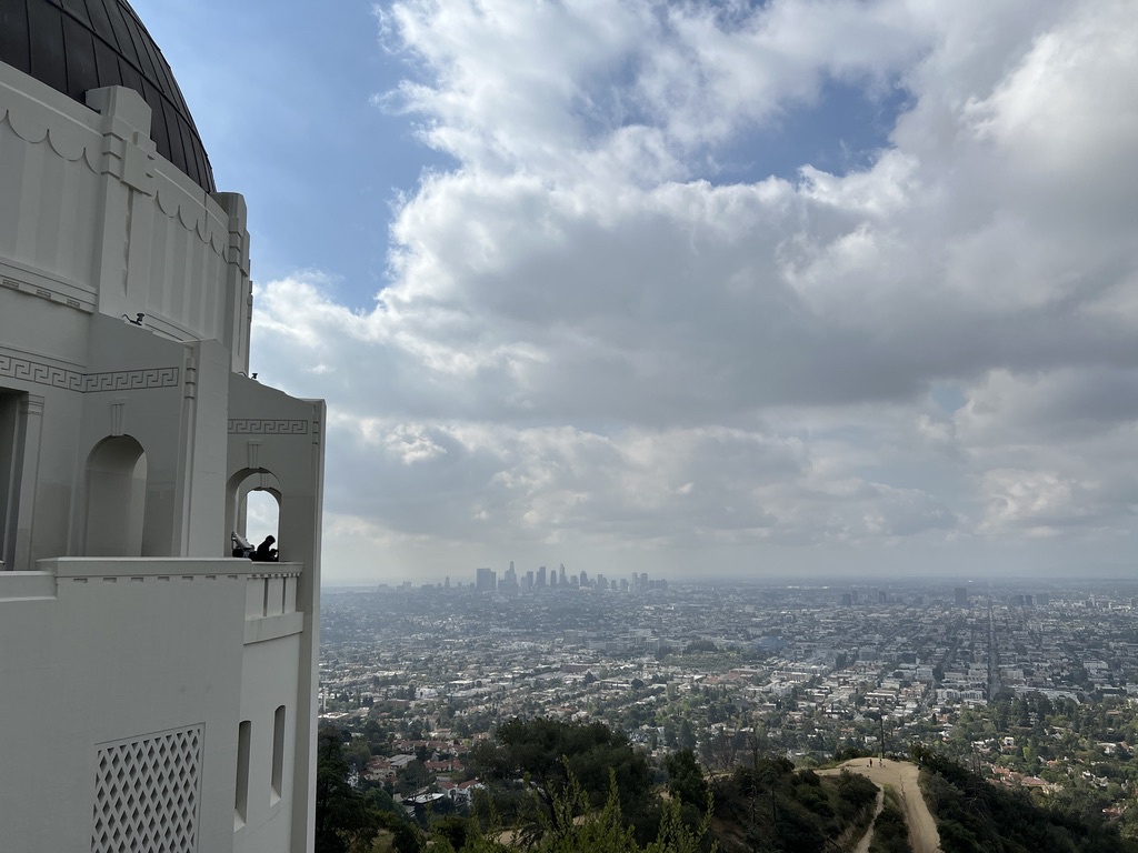 View of LA from Griffith Observatory