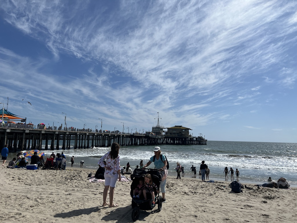 Santa Monica beach