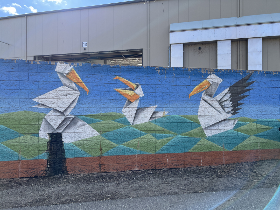 Paper Wings Mural 7