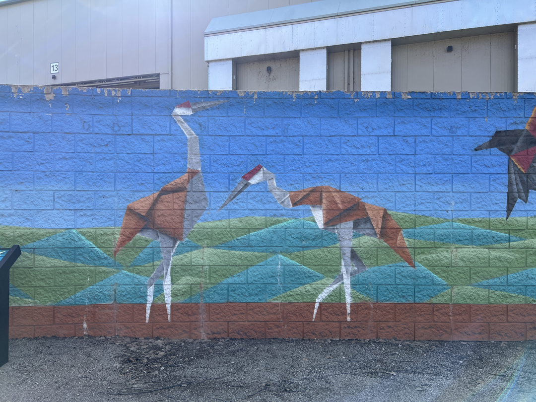 Paper Wings Mural 8