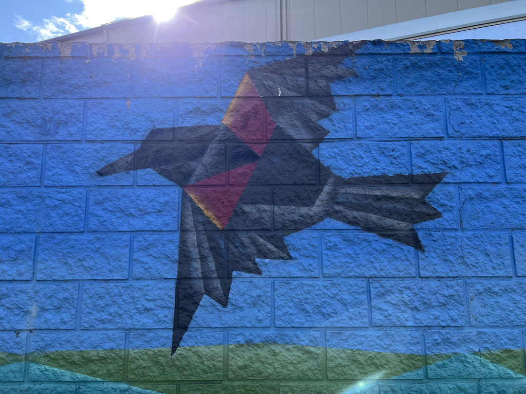 Paper Wings Mural 9