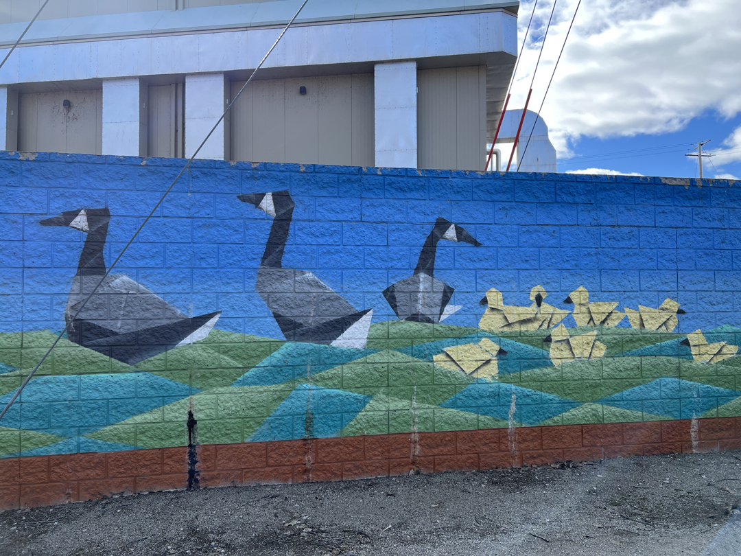 Paper Wings Mural 10