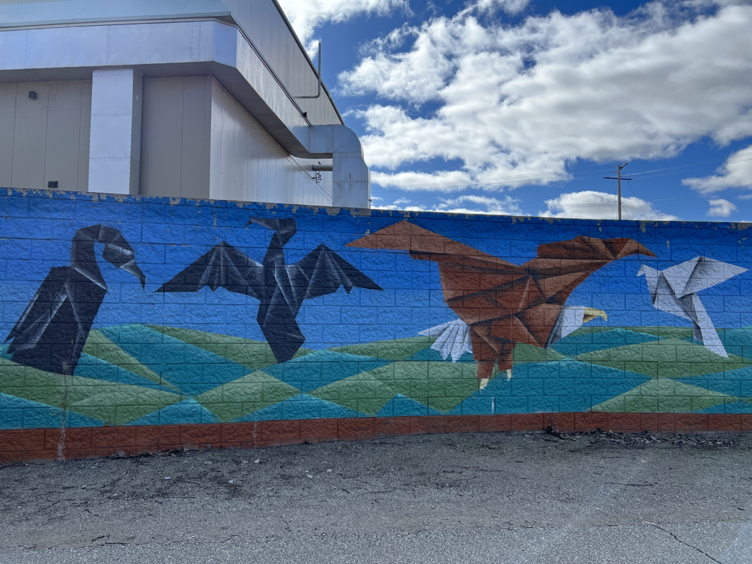 Paper Wings Mural 11
