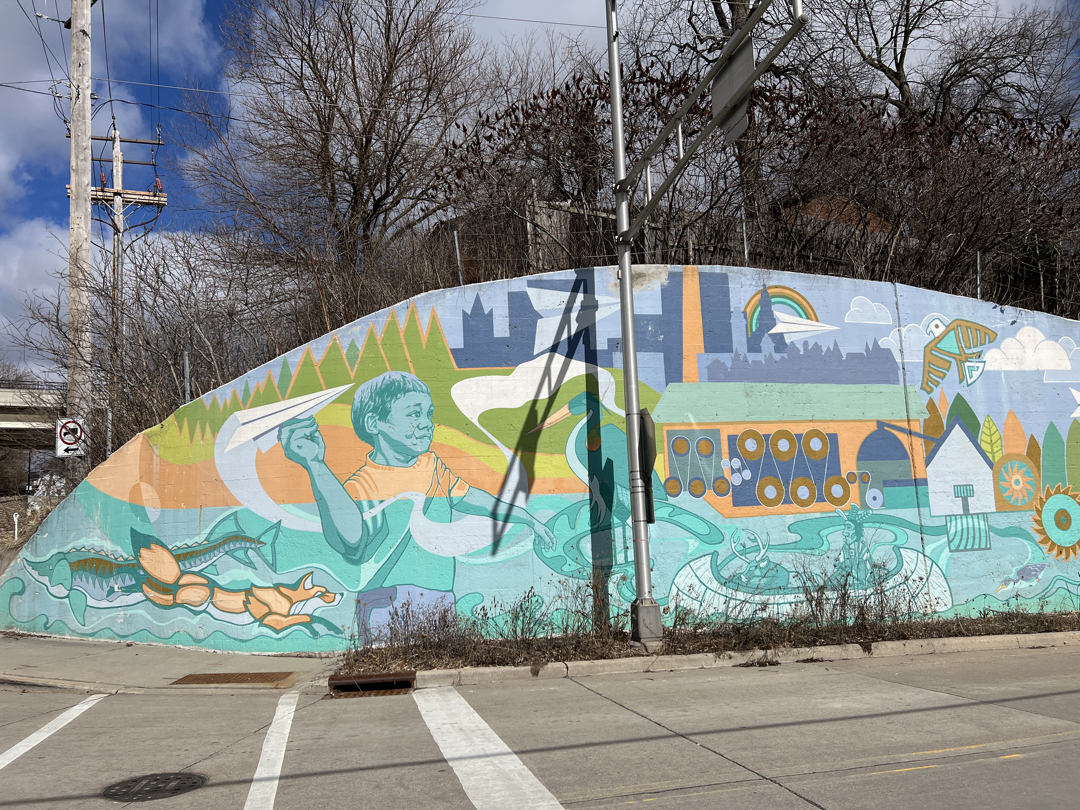 Water Street mural 1