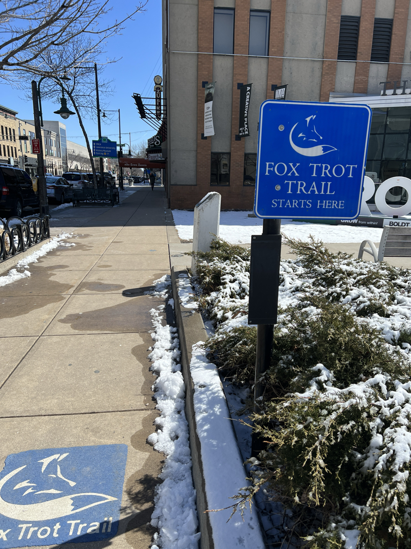 Fox Trot Trail starts here