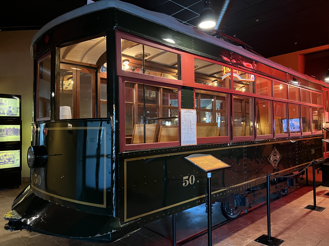 The Pullman car at Pullman's restaurant