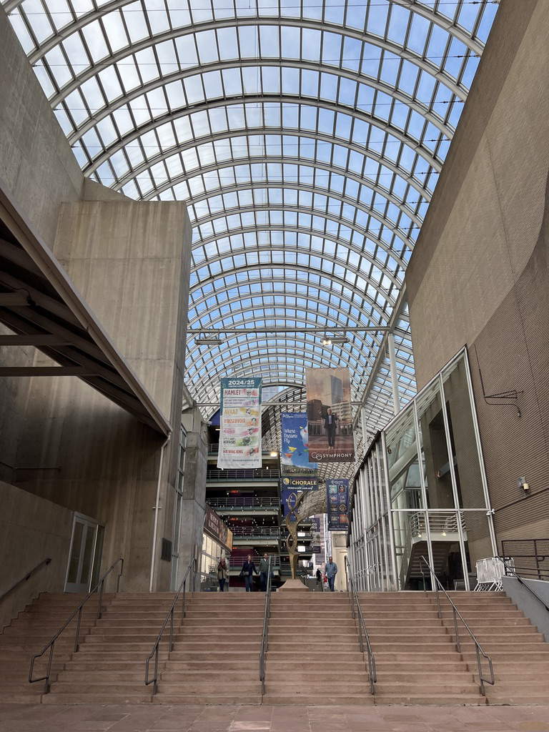 Denver Center for the Performing Arts atrium