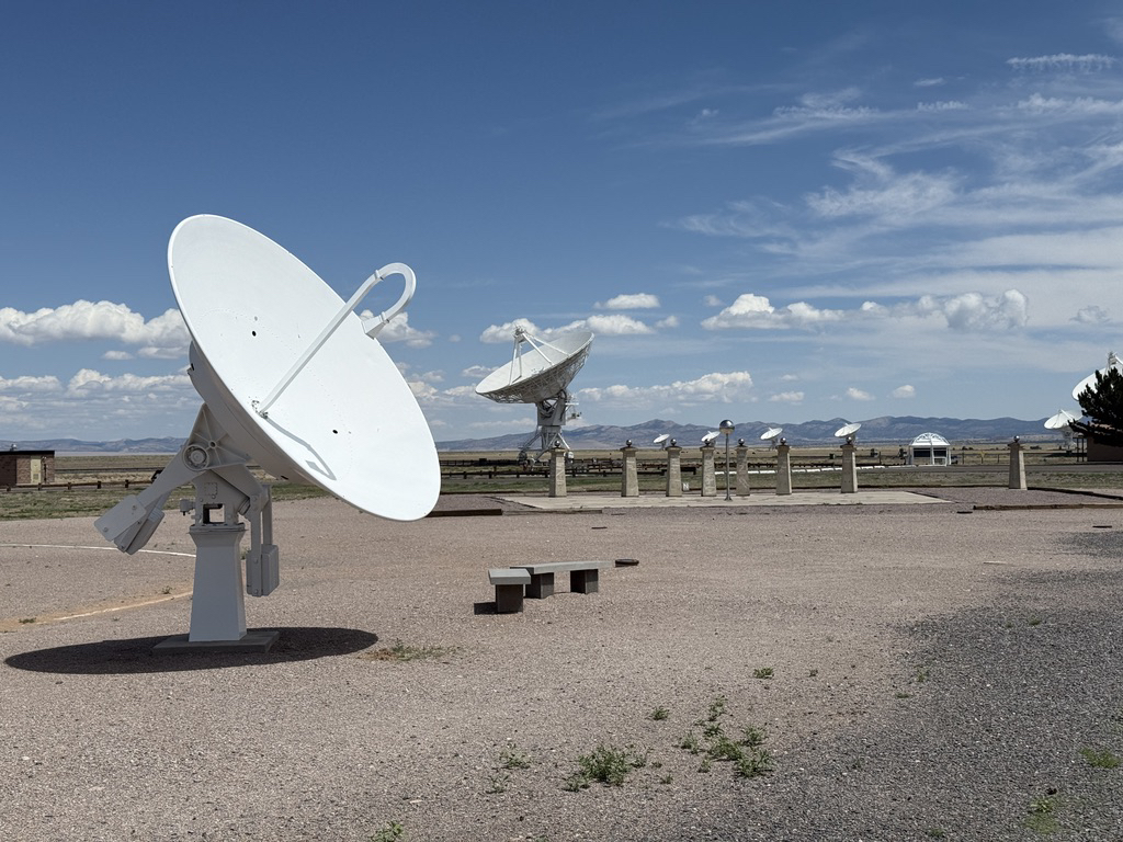 VLA self-guided tour stops