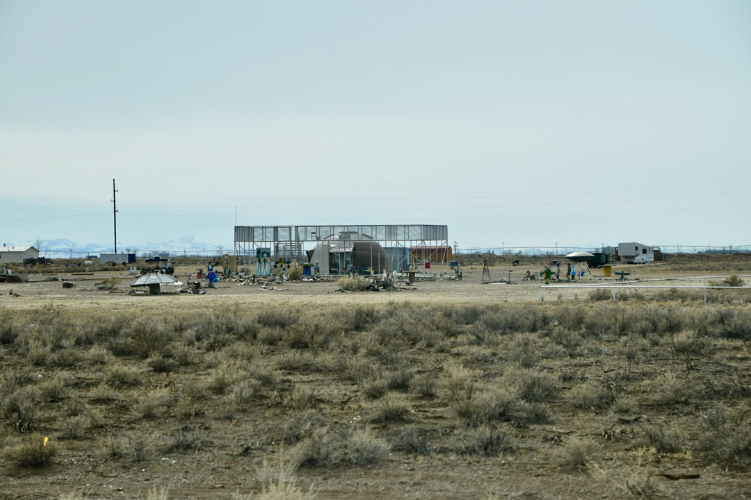 The UFO Watchtower in Hooper, CO