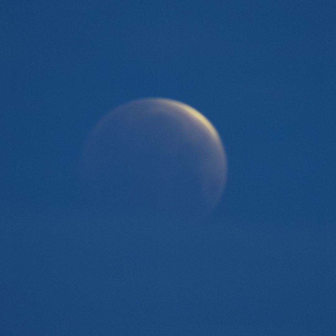 Slightly eclipsed Super Flower moon